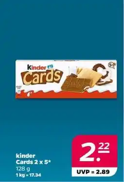 NETTO kinder Cards 2 x 5 Angebot