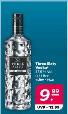 NETTO Three Sixty Vodka Angebot