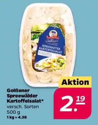 NETTO Golßener Spreewälder Kartoffelsalat Angebot