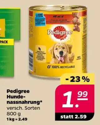 NETTO Pedigree Hunde- nassnahrung Angebot