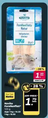 NETTO Navito Forellenfilet Angebot