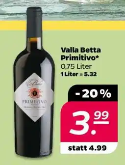 NETTO Valla Betta Primitivo Angebot