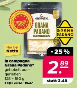 NETTO la campagna Grana Padano Angebot