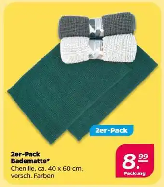 NETTO 2er-Pack Badematte Angebot