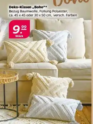 NETTO Deko-Kissen 'Boho' Angebot