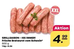 NETTO Frische Bratwurst vom Schwein Angebot