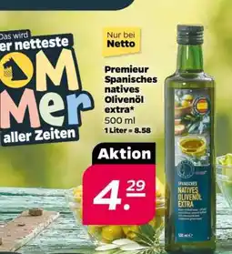 NETTO Premieur Spanisches natives Olivenöl extra Angebot
