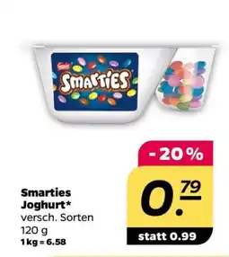 NETTO Smarties Joghurt Angebot