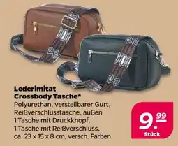 NETTO Lederimitat Crossbody Tasche Angebot