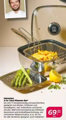 NETTO Hensslers 2-in-1-Eck-Pfannen-Set Angebot