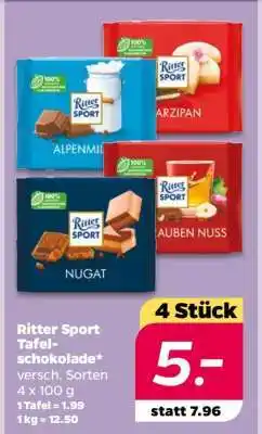 NETTO Ritter Sport Tafelschokolade Angebot