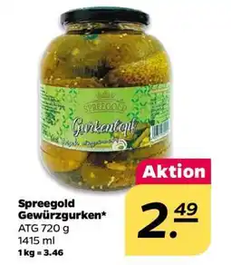 NETTO Spreegold Gewürzgurken Angebot