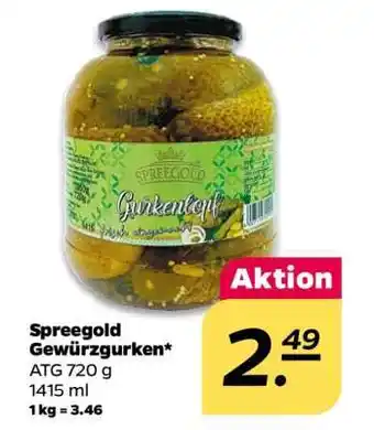 NETTO Spreegold Gewürzgurken Angebot