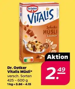 NETTO DR. OETKER Vitalis-Müsli Angebot