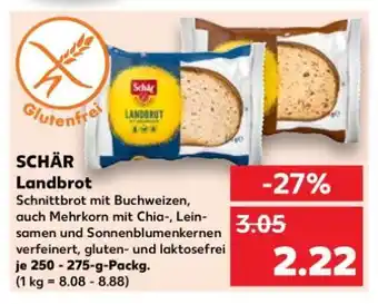 Kaufland Schär Landbrot Angebot