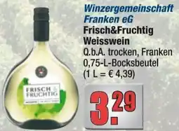 alldrink Winzergemeinschaft Franken eG Frisch&Fruchtig Weisswein Angebot