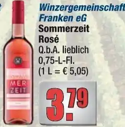 alldrink Winzergemeinschaft Franken eG Sommerzeit Rosé Angebot