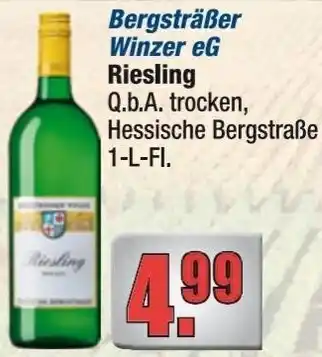 alldrink Bergsträßer Winzer eG Riesling Angebot