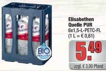 alldrink Elisabethen Quelle PUR Angebot