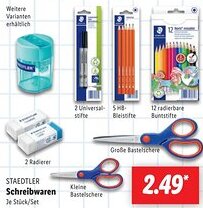 Lidl STAEDTLER Schreibwaren Angebot