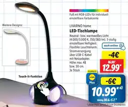 Lidl LIVARNO home LED-Tischlampe Angebot
