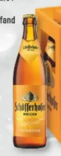 trinkgut Schöfferhofer Weizen Naturtrüb Angebot