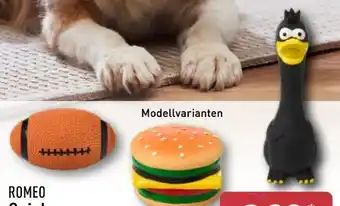 Aldi Nord Romeo Hunde-Spielzeug Angebot