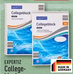 Aldi Nord Expertiz Collegeblocke Angebot