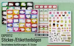 Aldi Nord Expertiz Stickerbögen Angebot