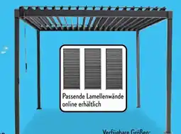 Aldi Nord Mirador Pavillon mit Lamellendach Angebot