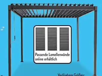 Aldi Nord Mirador Pavillon mit Lamellendach Angebot