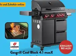 Aldi Nord Landmann Gasgrill Cool Black 4.1 maxX Angebot