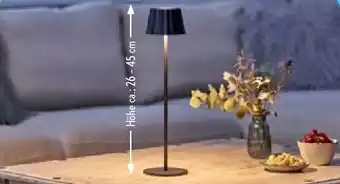 Aldi Nord Casalux LED-Akku Tischleuchte Angebot