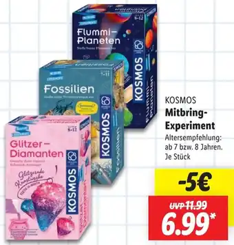 Lidl KOSMOS Mitbring Experiment Angebot
