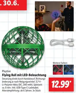 Lidl Playtive Flying Ball mit LED-Beleuchtung Angebot