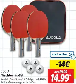 Lidl JOOLA Tischtennis-Set Angebot