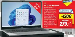 Lidl HP 15 Zoll Notebook Angebot