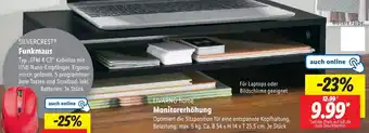Lidl LIVARNO home Monitorerhöhung Angebot