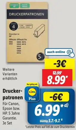 Lidl Druckerpatronen Angebot