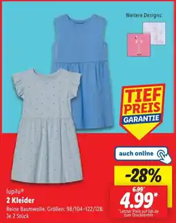 Lidl lupilu 2 Kleider Angebot