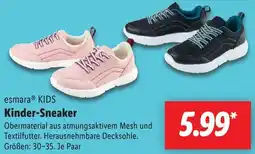 Lidl esmara KIDS Kinder-Sneaker Angebot