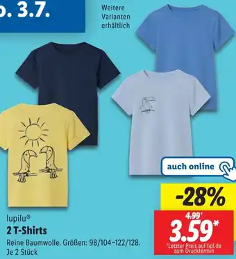 Lidl lupilu 2 T-Shirts Angebot
