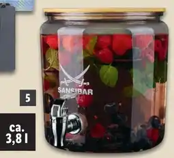Lidl SANSIBAR Getränkespender Angebot