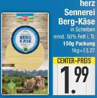 E-Center herz Sennerei Berg-Käse Angebot
