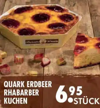 E-Center Quark erdbeer rhabarber kuchen Angebot