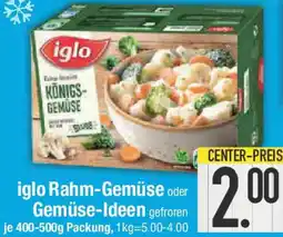 E-Center iglo Rahm-Gemüse oder Gemüse-Ideen Angebot