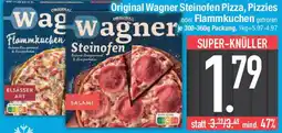 E-Center Original Wagner Steinofen Pizza, Pizzies oder Flammkuchen Angebot