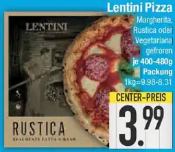 E-Center Lentini Pizza Angebot