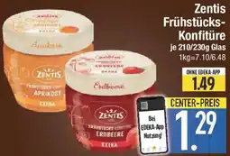 E-Center Zentis Frühstücks Konfitüre Angebot