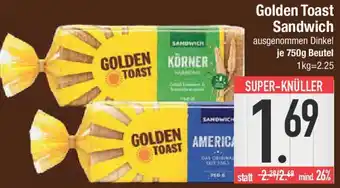 E-Center Golden Toast Sandwich Angebot